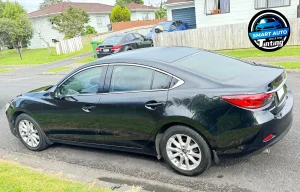 Black Mazda Window Tint